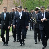 Gordan Jandroković, Zoran Milanović, Andrej Plenković