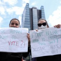 Sarajevo: Mirna prosvjedna šetnja u organizaciji političke stranke Platforma za proges