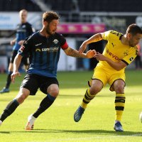 Paderborn (Christian Strohdiek) - Borussia Dortmund (Raphael Guerreiro)