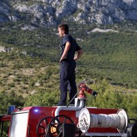 Požar u Kaštel Sućurcu