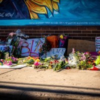 Mural posvećen Georgeu Floydu u Minneapolisu