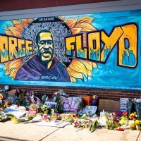 Mural posvećen Georgeu Floydu u Minneapolisu