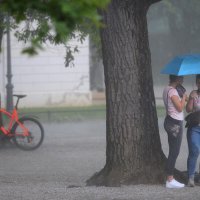 Kiša i tuča u Zagrebu