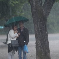 Kiša i tuča u Zagrebu