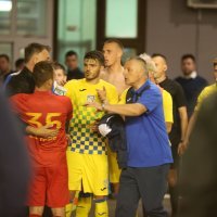 Golman Intera Mladen Matković želio pogledati VAR pa su ga udaljili NK Hajduk NK Inter Zaprešić