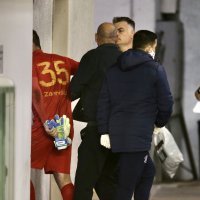 Golman Intera Mladen Matković želio pogledati VAR pa su ga udaljili NK Hajduk NK Inter Zaprešić