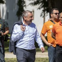 Varaždin: Ispred Starog grada održana je konferencija za novinare članova HNS-a