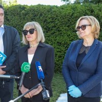 Zagreb: Olivera Majić položila vijenac na grob Dražena Petrovića