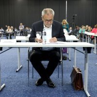 Sjednica zagrebačke Gradske skupštine u zgradi Velesajma