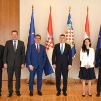 Predstavnici Stadler Rail Managementa kod predsjednika Zorana Milanovića