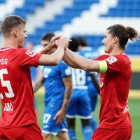 Hoffenheim - RB Leipzig (Dani Olmo prima čestitke)