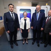 Andrej Plenković u Klinici za infektivne bolesti 'Dr. Fran Mihaljević'