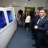 Andrej Plenković u Klinici za infektivne bolesti 'Dr. Fran Mihaljević'
