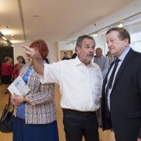 Kazimir Hraste i rektor Damir Boras