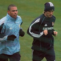 Ronaldo Luis Nazario de Lima i David Beckham