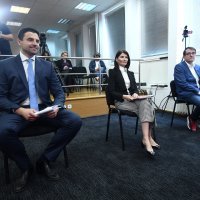 Davor Bernardić, Sabina Glasovac i Emil Tafra