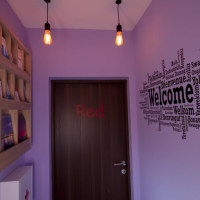 Design Apartments Red Blue