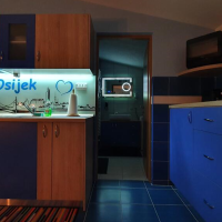 Design Apartments Red Blue