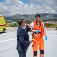 Pokazna vježba povodom uspostavljanja Hitne helikopterske službe