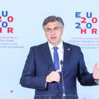Andrej Plenković dao izjavu prije početka sastanka Europskog vijeća