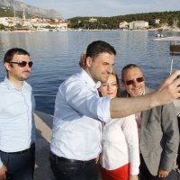 Predizborni skup Restart koalicije u Makarskoj