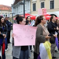 Sisak: Protuprosvjed Hod za slobodu