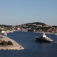 Dubrovnik: Luksuzna jahta Ulysses uplovila u luku Gruž