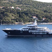 Dubrovnik: Luksuzna jahta Ulysses uplovila u luku Gruž