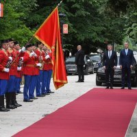 Cetinje: Predsjednik Crne Gore Milo Đukanović ugostio Zorana Milanovića