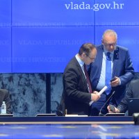 Davor Božinović i Andrej Plenković