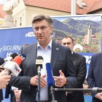 Andrej Plenković u Zaboku i Krapini