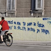 Grafit mržnje usmjeren prema Novaku Đokoviću osvanuo u Splitu