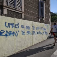 Grafit mržnje usmjeren prema Novaku Đokoviću osvanuo u Splitu