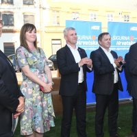 Andrej Plenković u Sisku