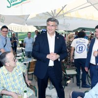 Andrej Plenković u Sisku