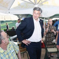 Andrej Plenković u Sisku