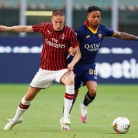 Serie A, Milan (Andrea Conti) - Roma (Patrick Kluivert)