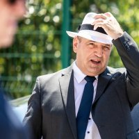 Vili Beroš sa šeširom