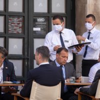 Andrej Plenković popio kavu u Dubrovniku