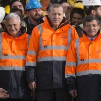 Ahmet Davutoglu i Recep Tayyip Erdogan