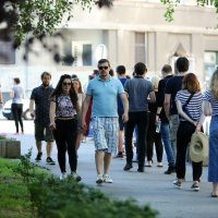 Zagreb: Velika gužva za glasanje u Križanićevoj ulici