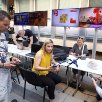 Praćenje rezultata parlamentarnih izbora u stožeru Restart koalicije
