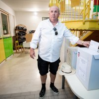 Obitelj Kerum na biralištu u Splitu