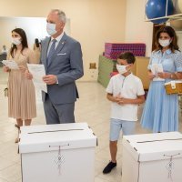 Andro Krstulović Opara sa obitelji i suprugom Danijelom