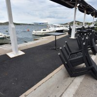 Jaka bura poharala Šibenik