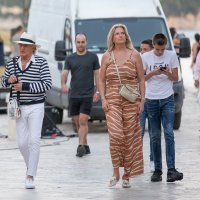 Rod Stewart s obitelji i prijateljima