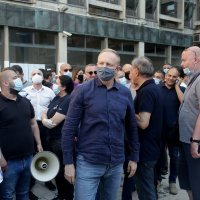 Početak prosvjeda u Beogradu