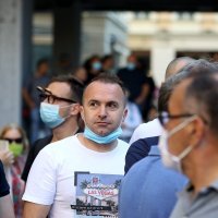 Početak prosvjeda u Beogradu