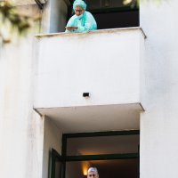 Evakuacija štićenika Doma za starije i nemoćne u Splitu sredinom travnja 2020.