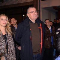 Jasmin Repeša i supruga Maca na svečanom preimenovanju ŠSD Trnsko u ŠSD Boško Božić Pepsi